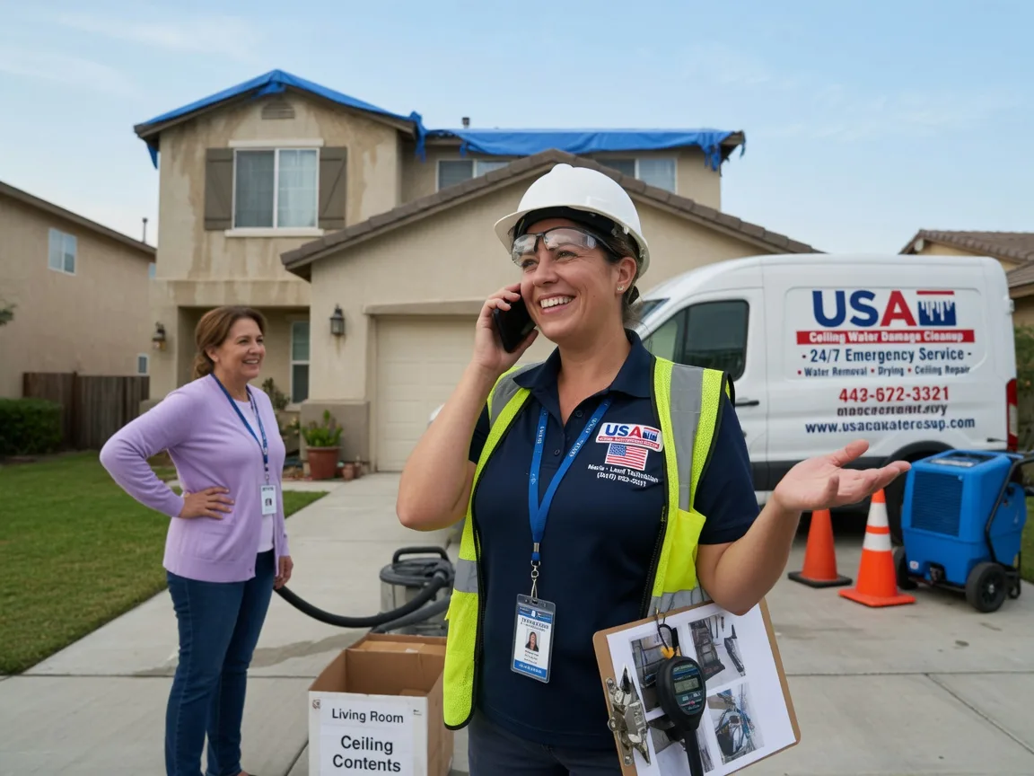 Ceiling Water Damage Restoration Hidden Valley Lake, CA FAQs